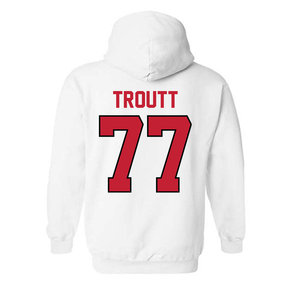 Georgia - NCAA Softball : Ella Troutt - Classic Shersey Hooded Sweatshirt-1