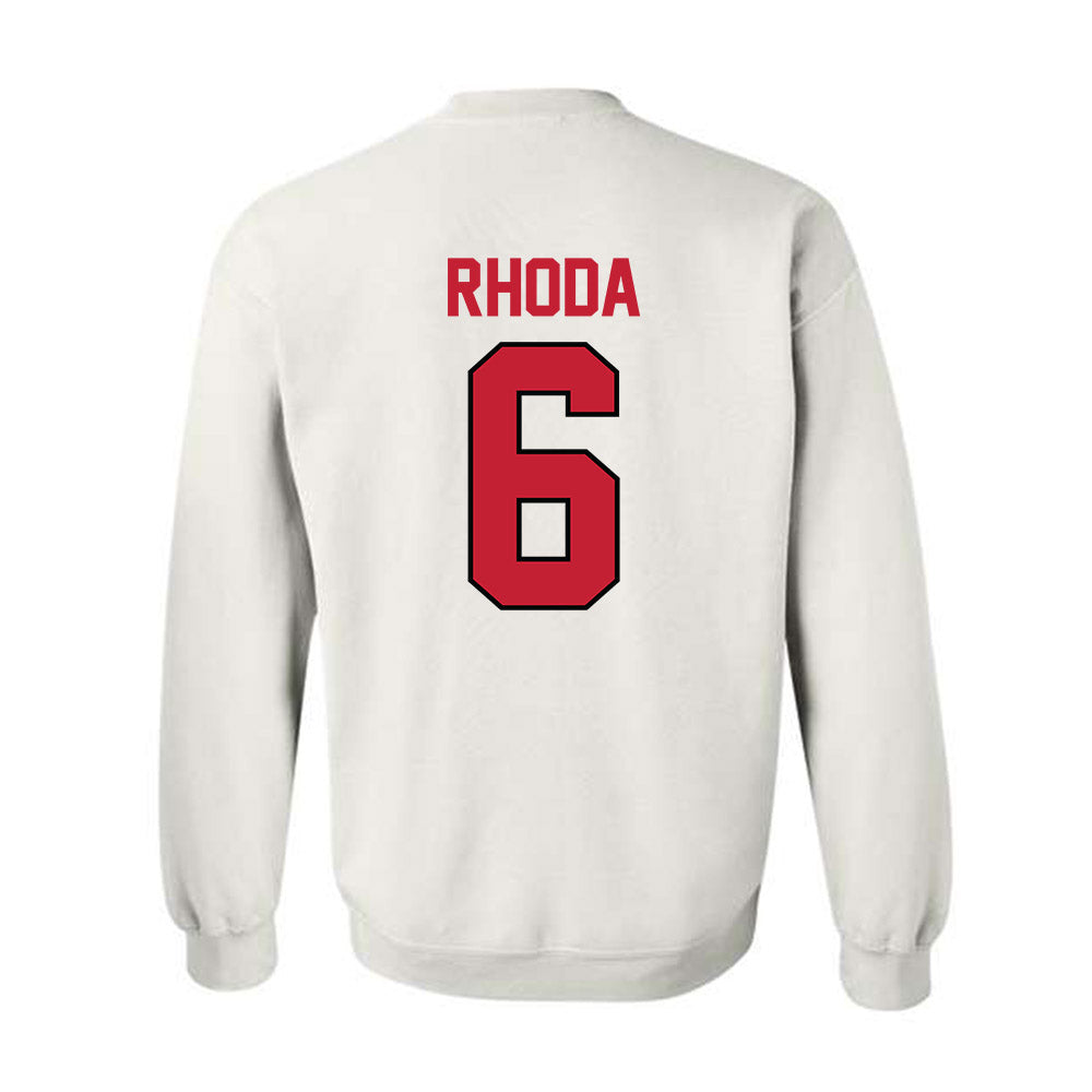 Georgia - NCAA Women's Volleyball : Adriana Rhoda - Classic Shersey Crewneck Sweatshirt-1
