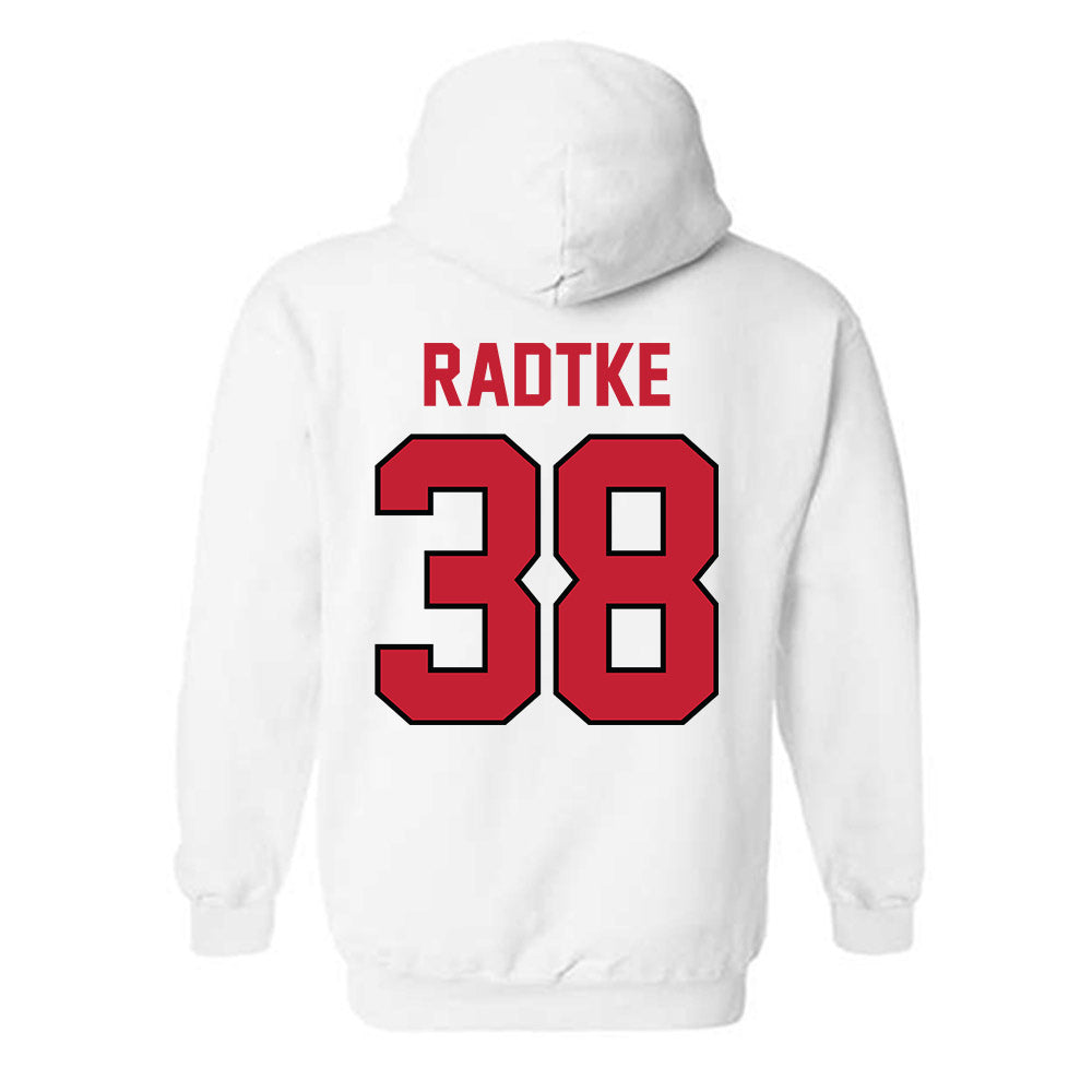 Georgia - NCAA Baseball : DJ Radtke - Classic Shersey Hooded Sweatshirt-1