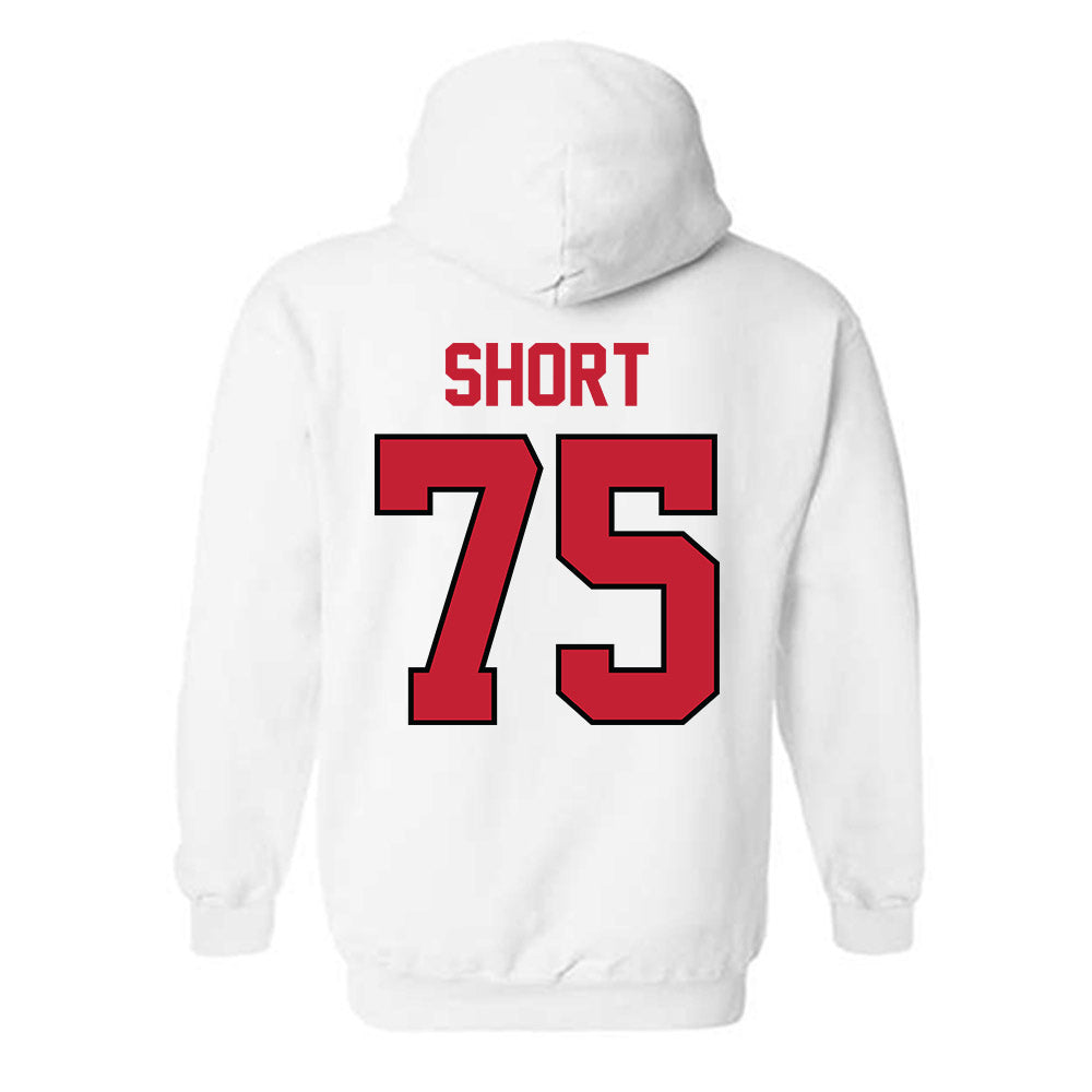 Georgia - NCAA Football : Mason Short - Classic Shersey Hooded Sweatshirt-1