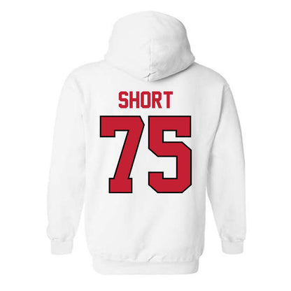 Georgia - NCAA Football : Mason Short - Classic Shersey Hooded Sweatshirt-1