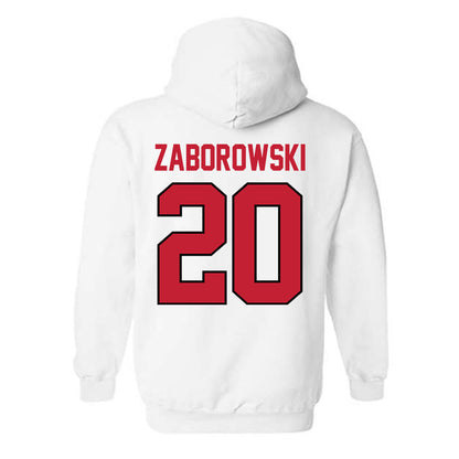 Georgia - NCAA Baseball : Ryland Zaborowski - Classic Shersey Hooded Sweatshirt-1