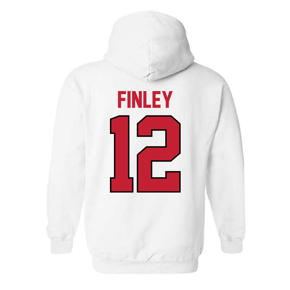 Georgia - NCAA Baseball : Leighton Finley - Classic Shersey Hooded Sweatshirt-1