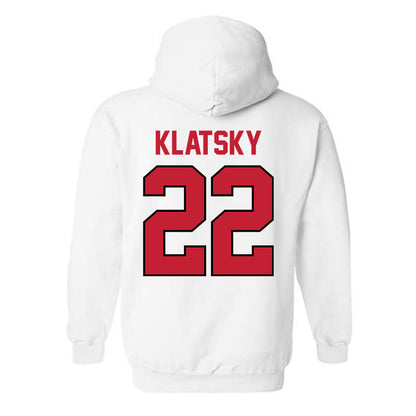 Georgia - NCAA Men's Basketball : Brandon Klatsky - Classic Shersey Hooded Sweatshirt-1