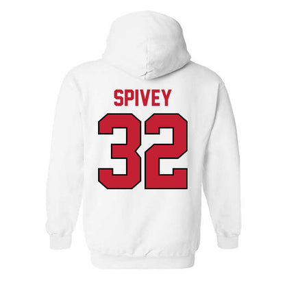 Georgia - NCAA Baseball : Logan Spivey - Classic Shersey Hooded Sweatshirt-1