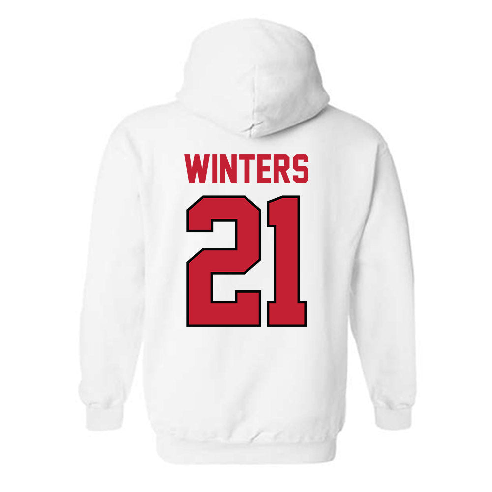 Georgia - NCAA Women's Soccer : Devon Winters - Classic Shersey Hooded Sweatshirt-1