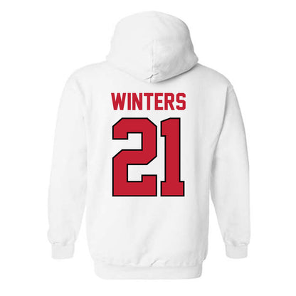 Georgia - NCAA Women's Soccer : Devon Winters - Classic Shersey Hooded Sweatshirt-1