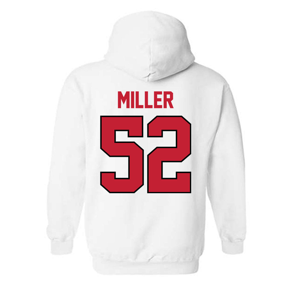 Georgia - NCAA Football : Christen Miller - Classic Shersey Hooded Sweatshirt-1