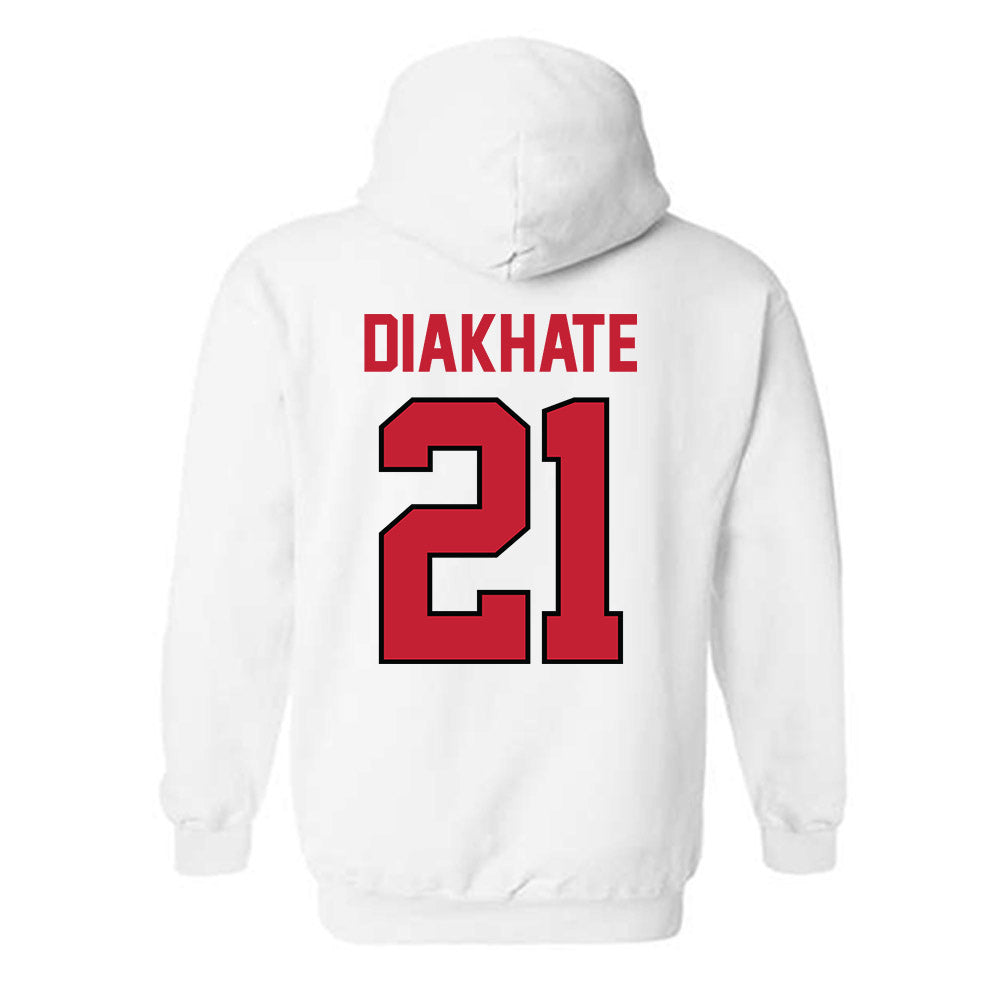 Georgia - NCAA Women's Basketball : Fatima Diakhate - Classic Shersey Hooded Sweatshirt-1