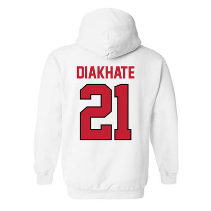 Georgia - NCAA Women's Basketball : Fatima Diakhate - Classic Shersey Hooded Sweatshirt-1