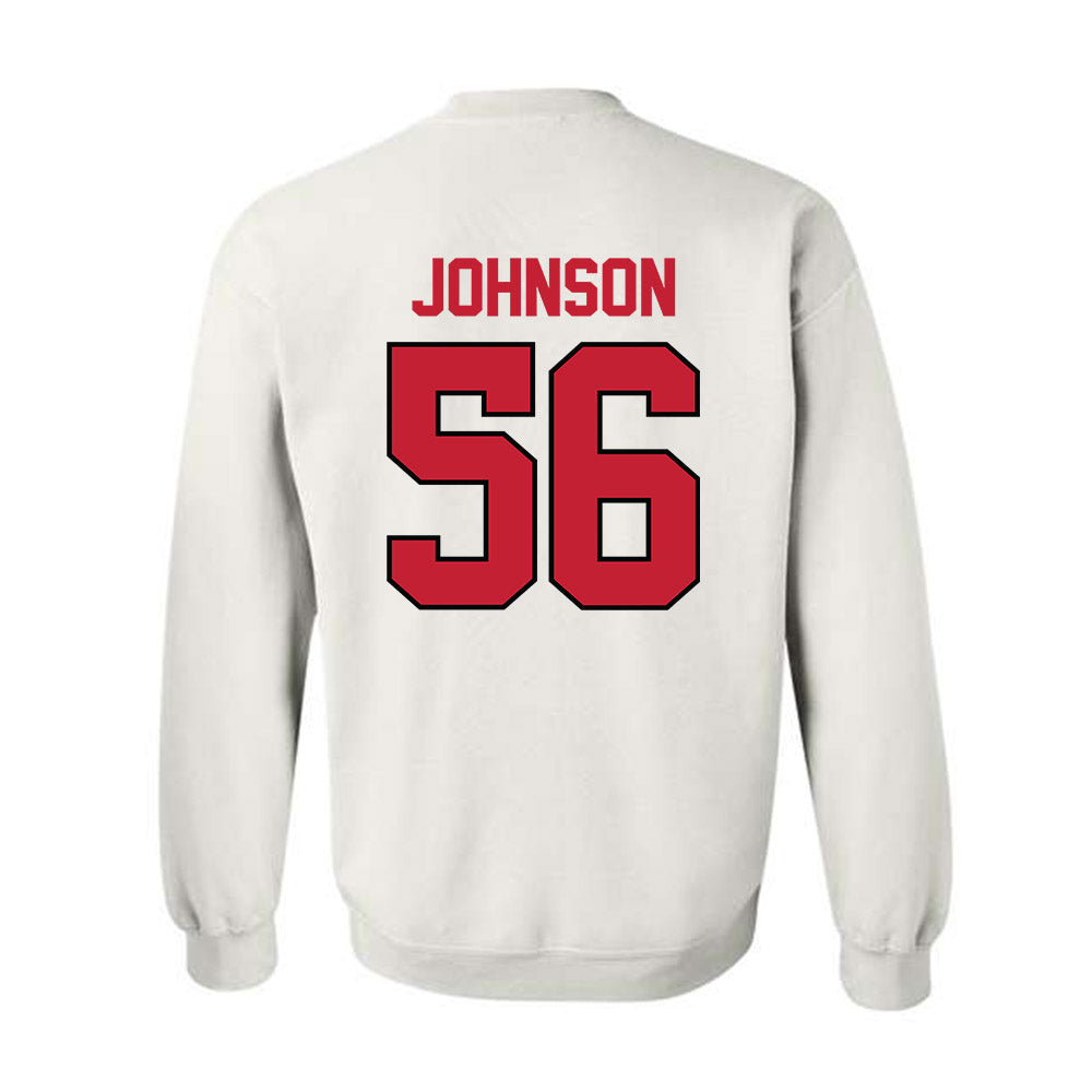 Georgia - NCAA Football : Nasir Johnson - Classic Shersey Crewneck Sweatshirt-1