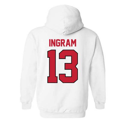 Georgia - NCAA Women's Basketball : Stefanie Ingram - Classic Shersey Hooded Sweatshirt-1