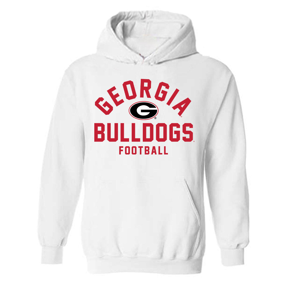 Georgia - NCAA Football : Demello Jones - Classic Shersey Hooded Sweatshirt-0