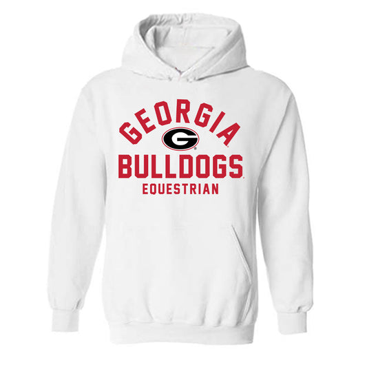 Georgia - NCAA Equestrian : Ellie Royal - Classic Shersey Hooded Sweatshirt-0