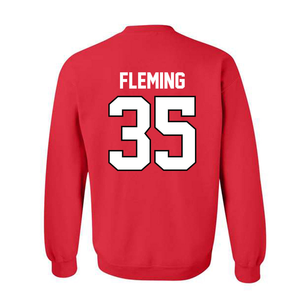 Georgia - NCAA Football : Jacob Fleming - Classic Shersey Crewneck Sweatshirt-1
