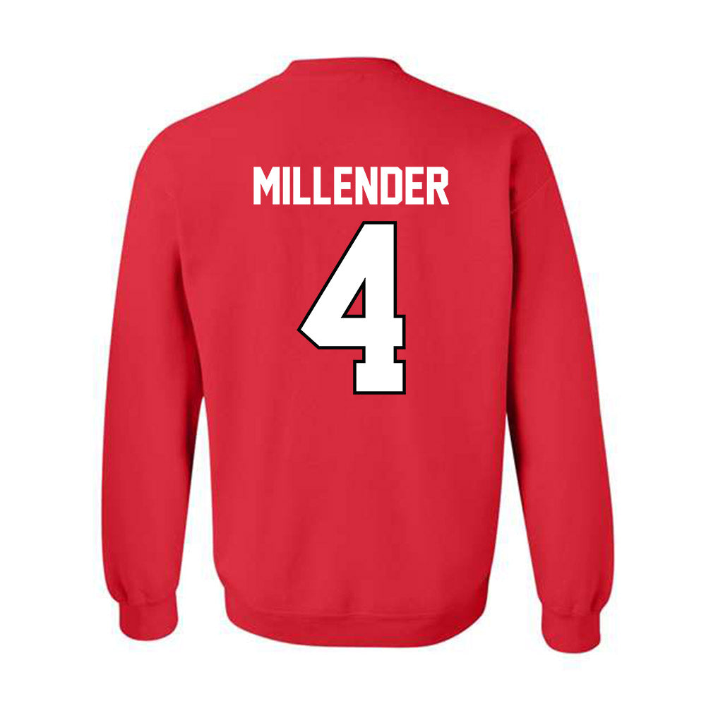 Georgia - NCAA Men's Basketball : Smurf Millender - Classic Shersey Crewneck Sweatshirt-1