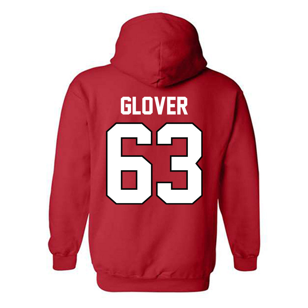Georgia - NCAA Football : Dontrell Glover - Classic Shersey Hooded Sweatshirt-1