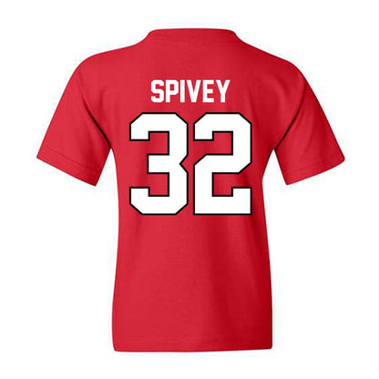 Georgia - NCAA Baseball : Logan Spivey - Classic Shersey Youth T-Shirt-1