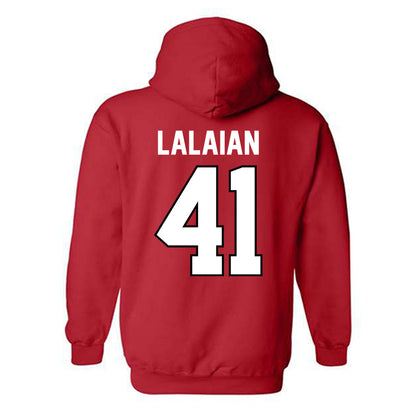 Georgia - NCAA Football : David Lalaian - Classic Shersey Hooded Sweatshirt-1