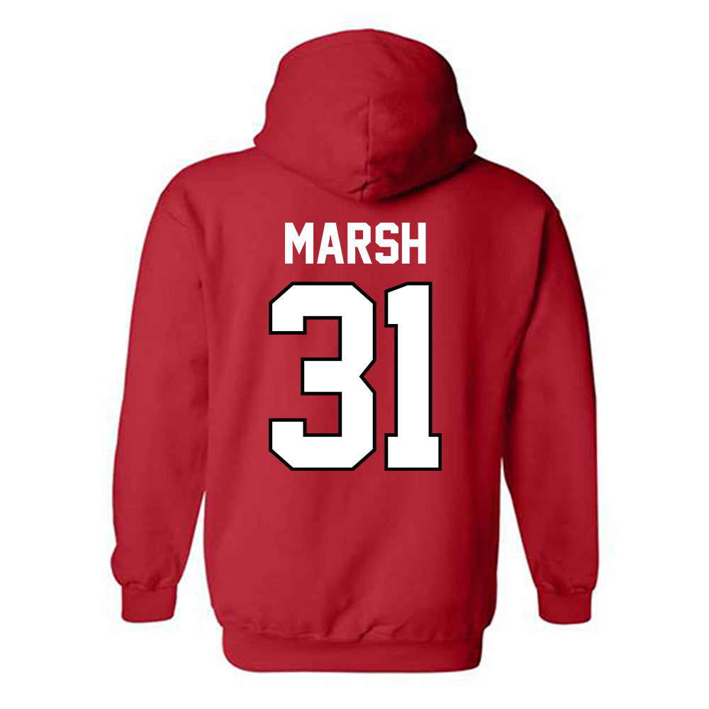 Georgia - NCAA Baseball : Chandler Marsh - Classic Shersey Hooded Sweatshirt