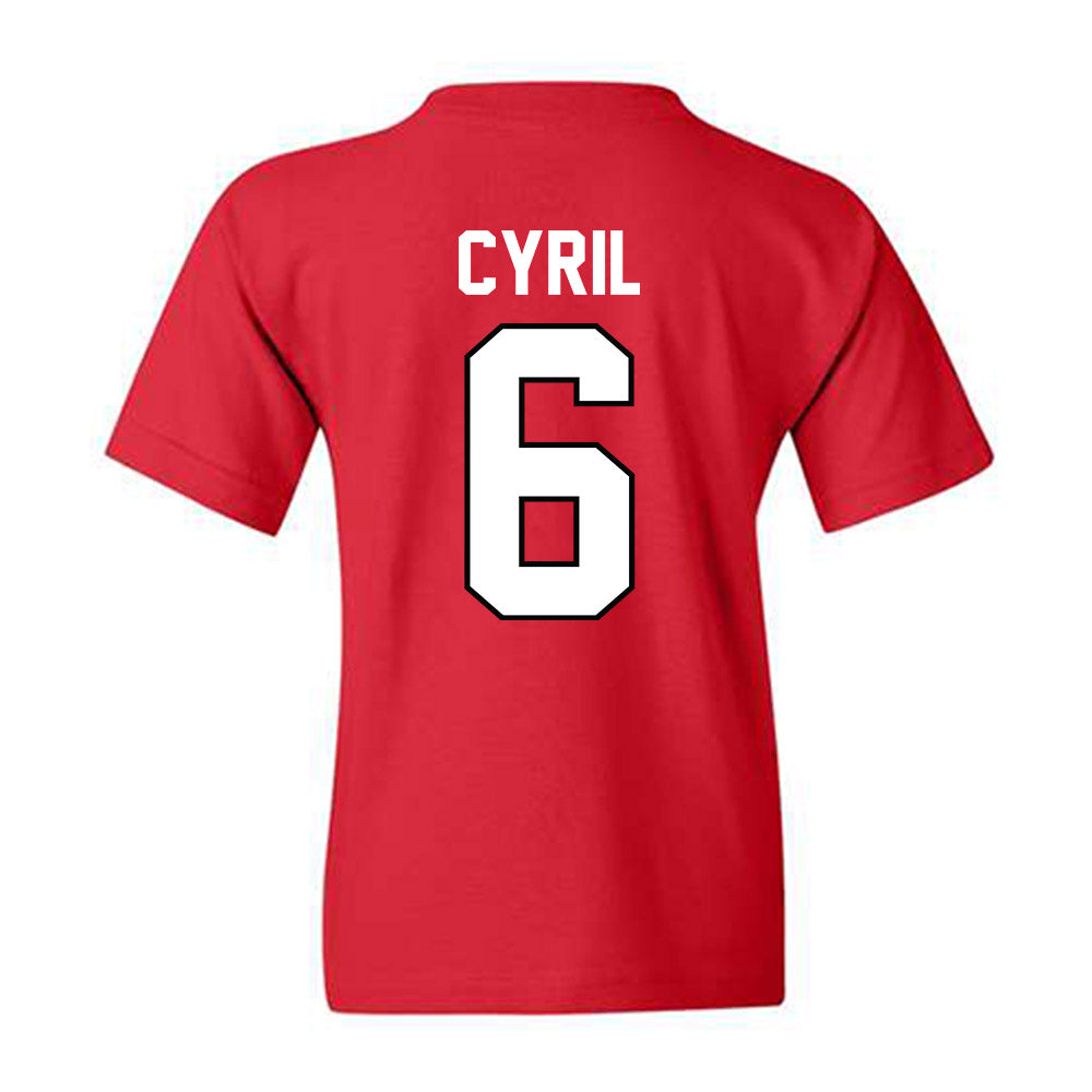 Georgia - NCAA Men's Basketball : Somtochukwu Cyril - Classic Shersey Youth T-Shirt-1