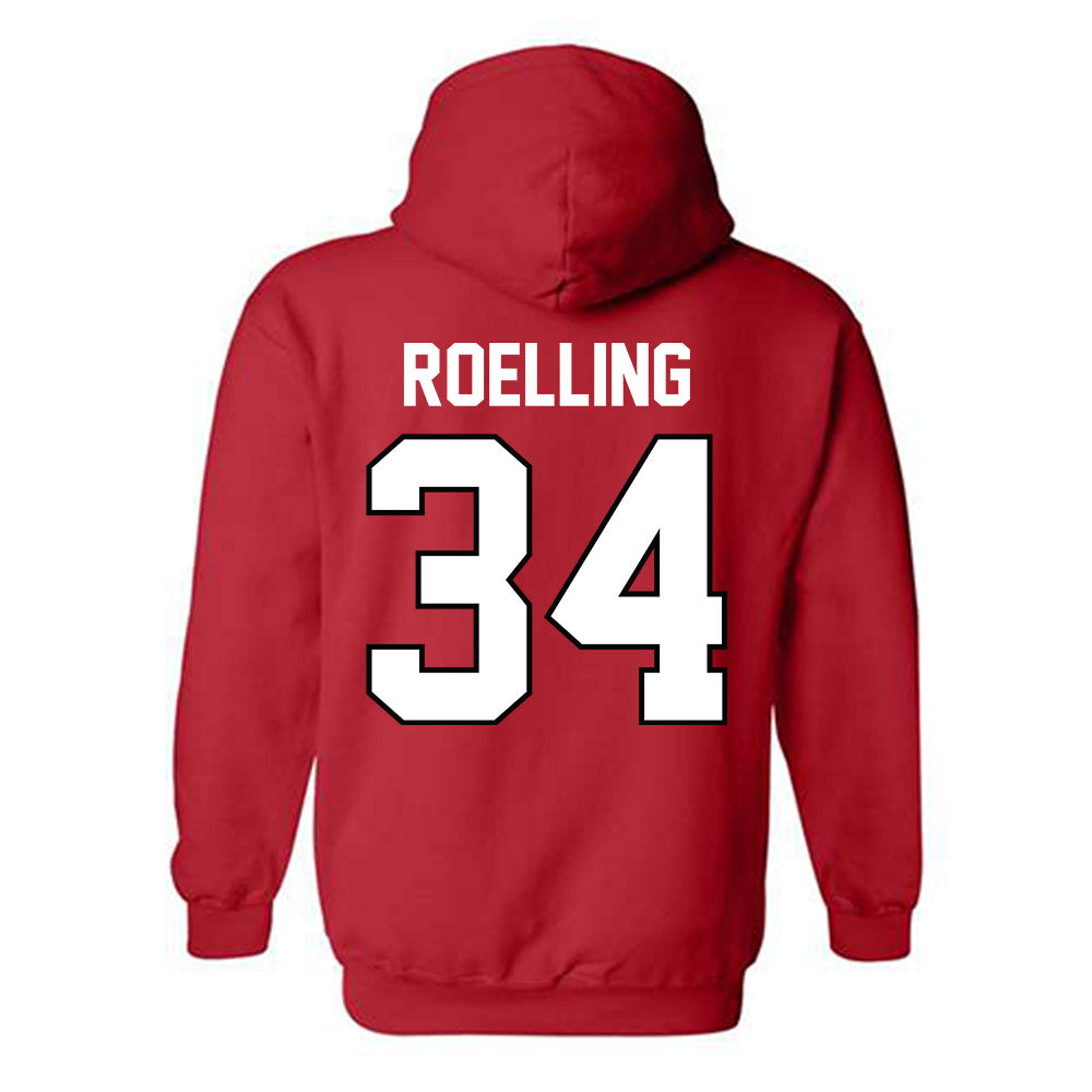 Georgia - NCAA Softball : Randi Roelling - Classic Shersey Hooded Sweatshirt-1