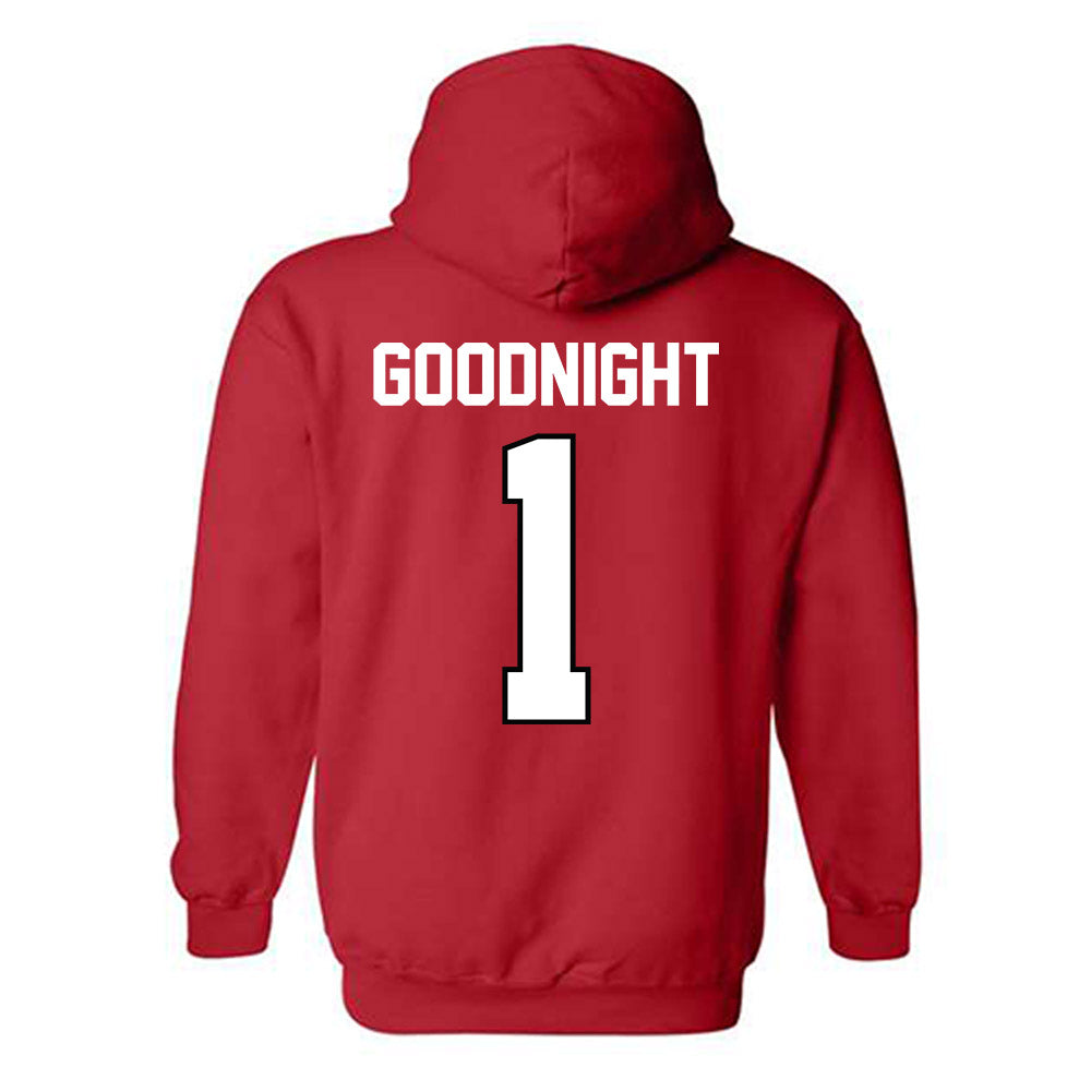 Georgia - NCAA Softball : Dallis Goodnight - Classic Shersey Hooded Sweatshirt-1