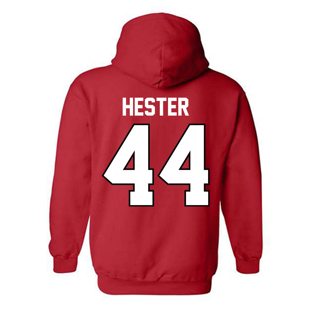 Georgia - NCAA Football : Patrick Hester - Classic Shersey Hooded Sweatshirt-1