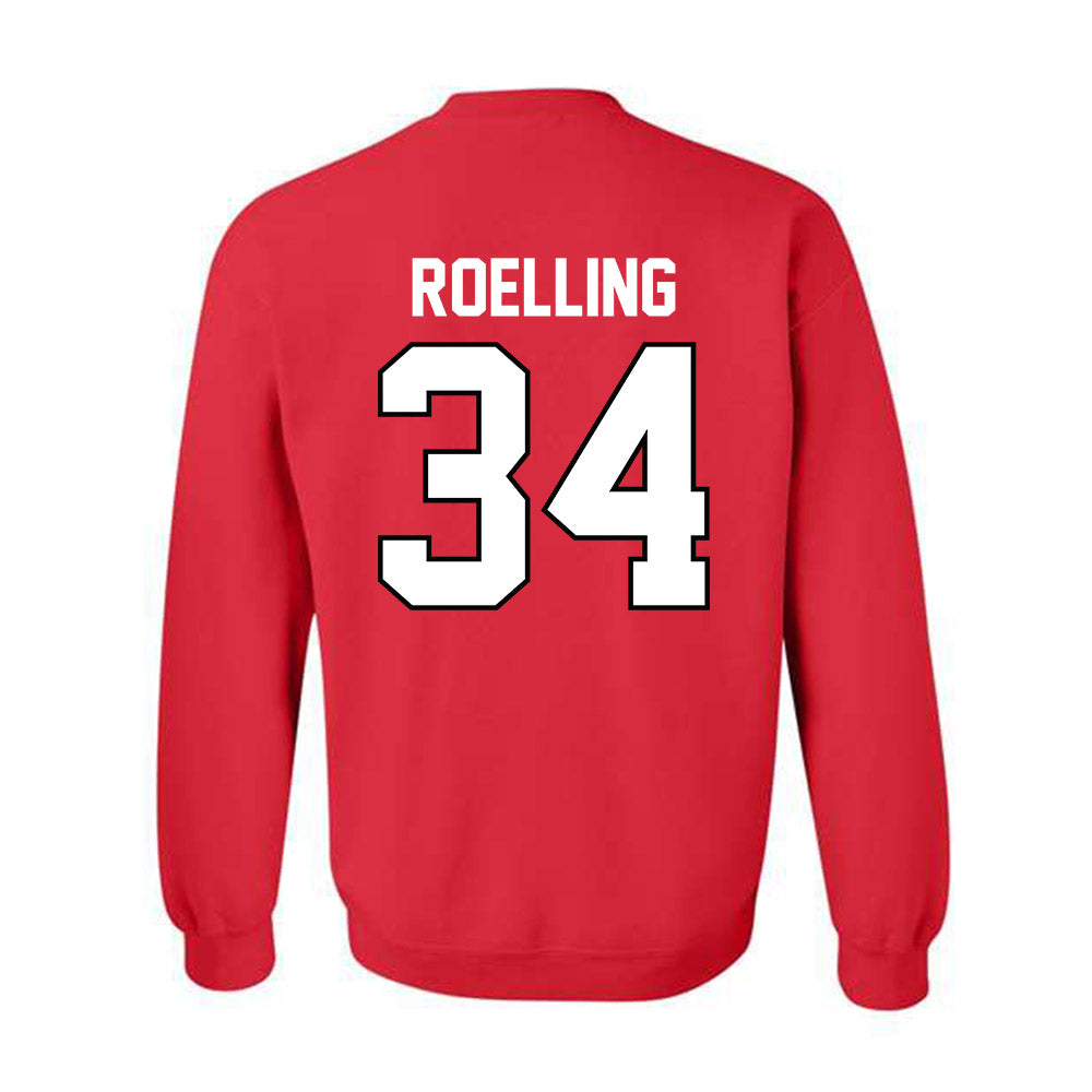 Georgia - NCAA Softball : Randi Roelling - Classic Shersey Crewneck Sweatshirt-1