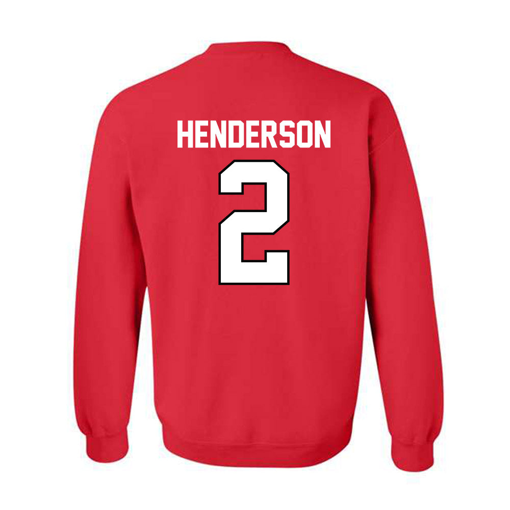 Georgia - NCAA Women's Basketball : Savannah Henderson - Classic Shersey Crewneck Sweatshirt