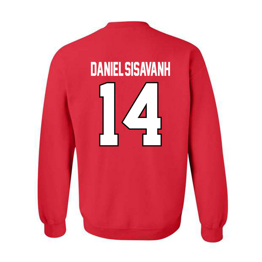 Georgia - NCAA Football : David Daniel-Sisavanh - Classic Shersey Crewneck Sweatshirt