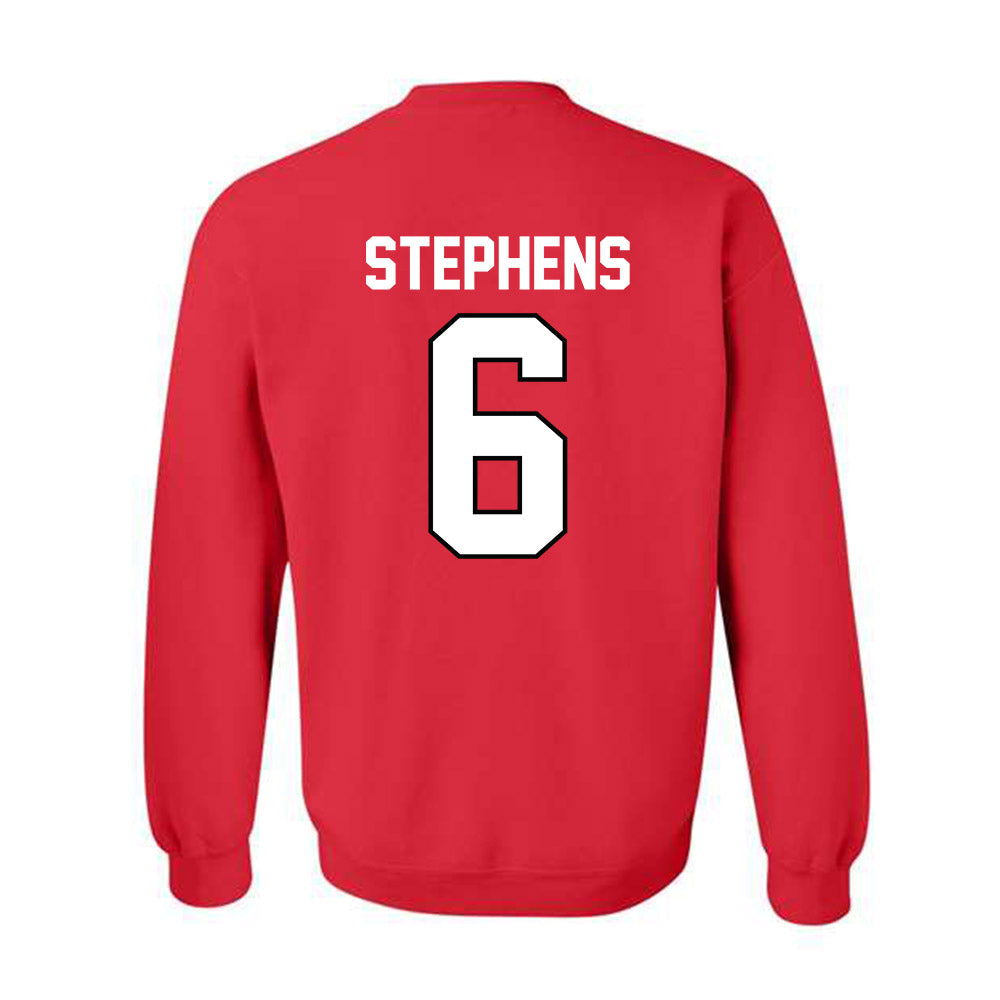 Georgia - NCAA Baseball : Jordan Stephens - Classic Shersey Crewneck Sweatshirt-1