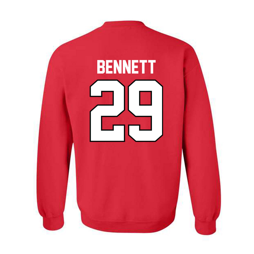 Georgia - NCAA Football : Luke Bennett - Classic Shersey Crewneck Sweatshirt-1