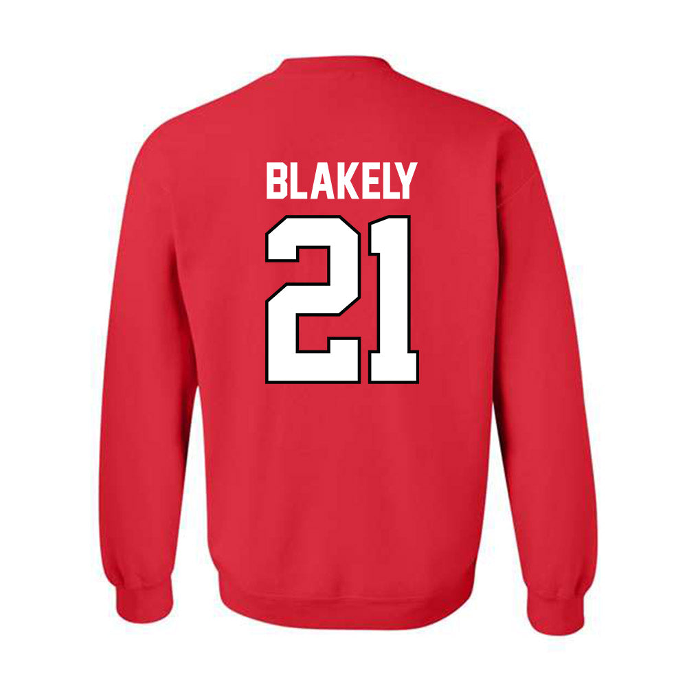 Georgia - NCAA Women's Volleyball : Krista Blakely - Classic Shersey Crewneck Sweatshirt