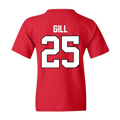 Georgia - NCAA Football : Collin Gill - Classic Shersey Youth T-Shirt-1