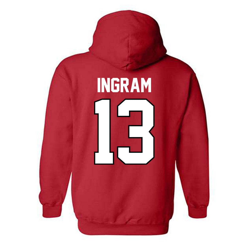 Georgia - NCAA Women's Basketball : Stefanie Ingram - Classic Shersey Hooded Sweatshirt