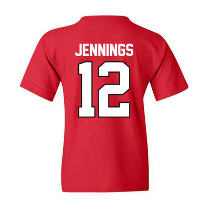 Georgia - NCAA Men's Basketball : Markel Jennings - Classic Shersey Youth T-Shirt-1