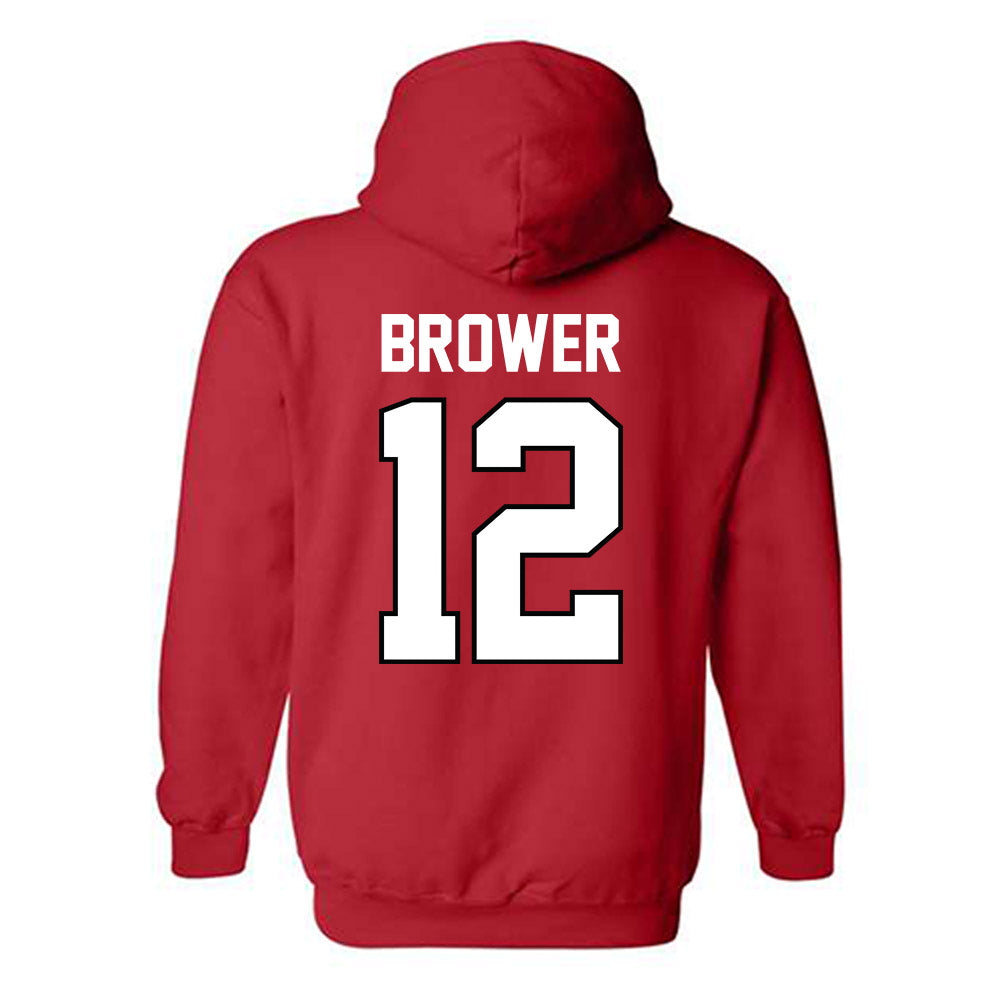 Georgia - NCAA Women's Volleyball : Clara Brower - Classic Shersey Hooded Sweatshirt