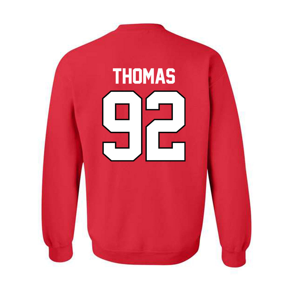 Georgia - NCAA Football : Jordan Thomas - Classic Shersey Crewneck Sweatshirt