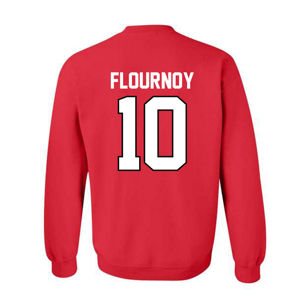 Georgia - NCAA Women's Basketball : De'Mauri Flournoy - Classic Shersey Crewneck Sweatshirt