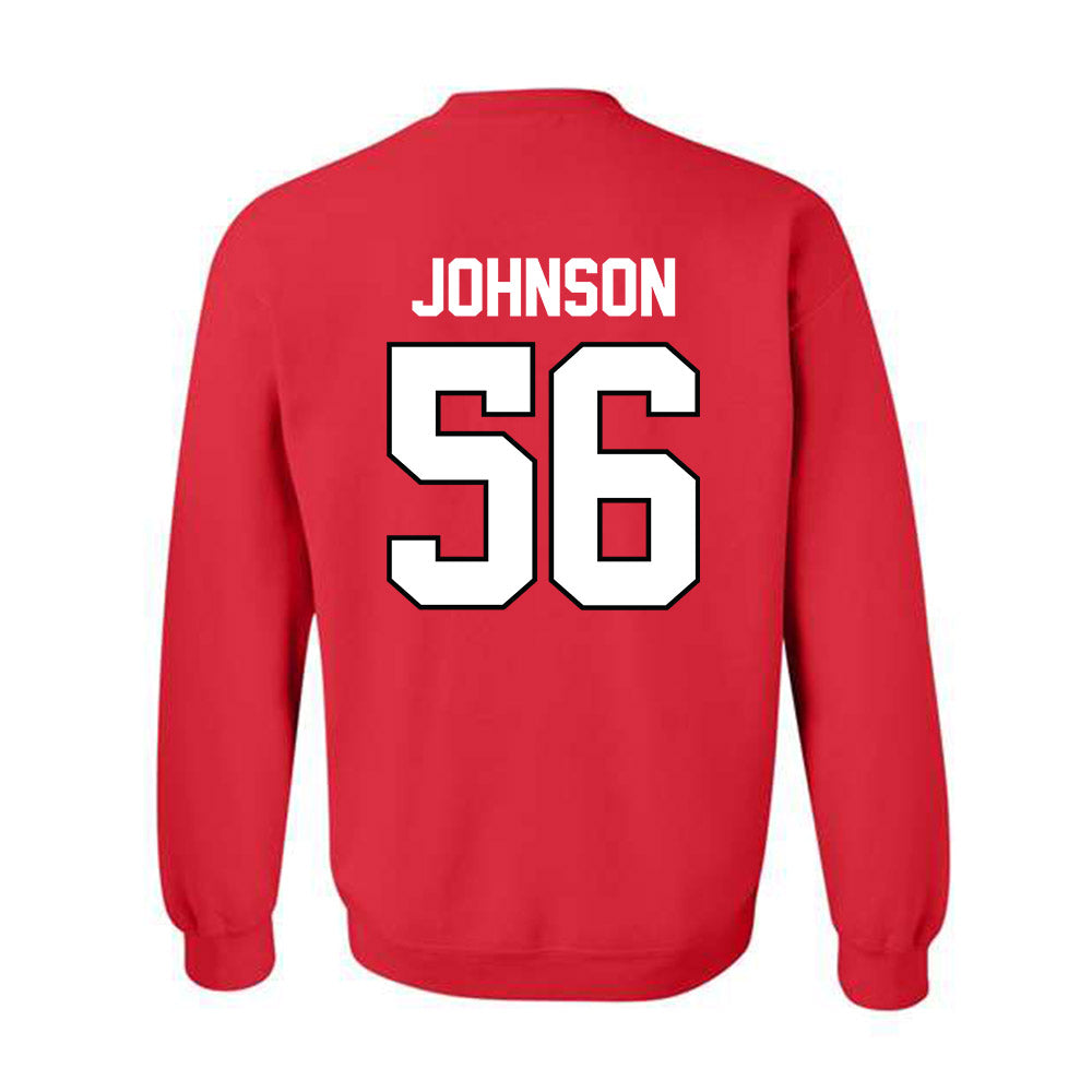 Georgia - NCAA Football : Nasir Johnson - Classic Shersey Crewneck Sweatshirt-1