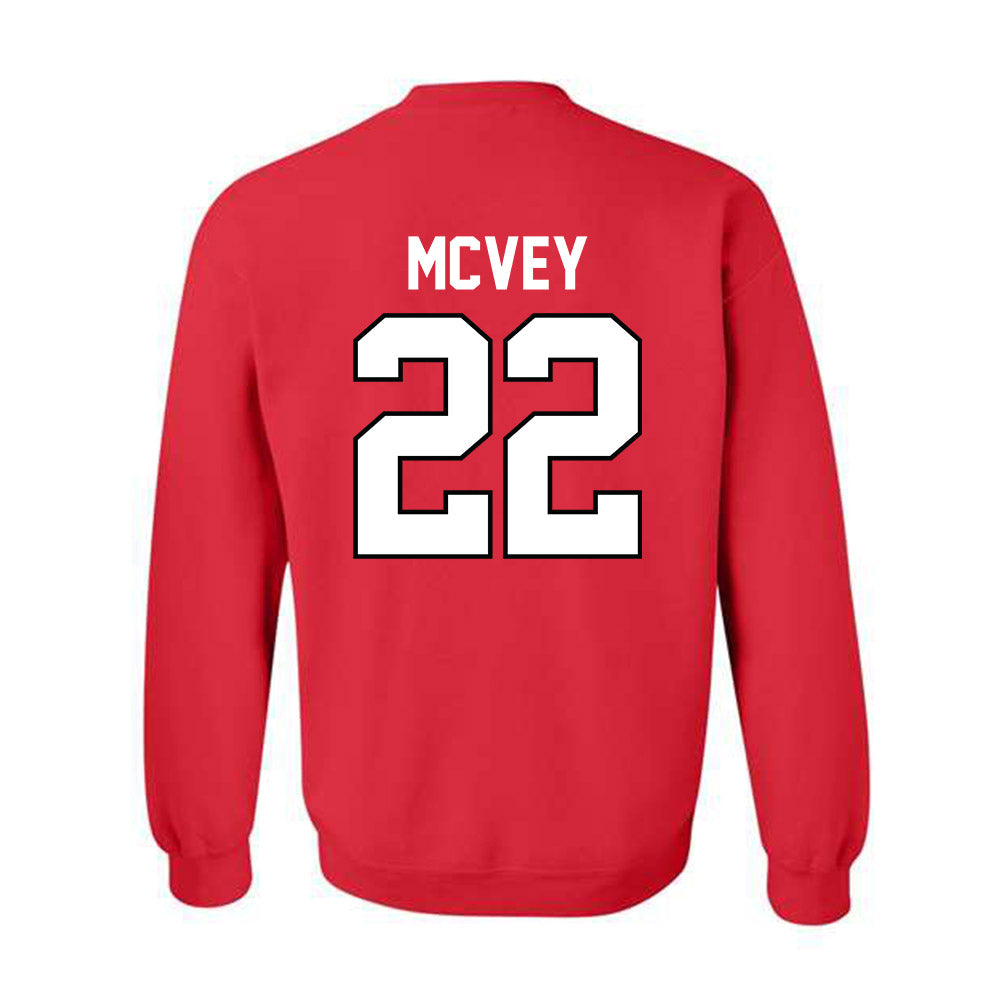 Georgia - NCAA Men's Basketball : Jackson McVey - Classic Shersey Crewneck Sweatshirt-1