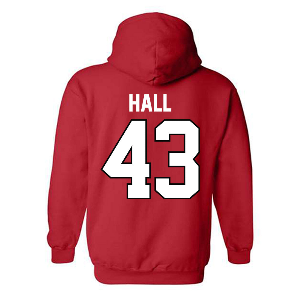 Georgia - NCAA Football : Ali Hall - Classic Shersey Hooded Sweatshirt-1
