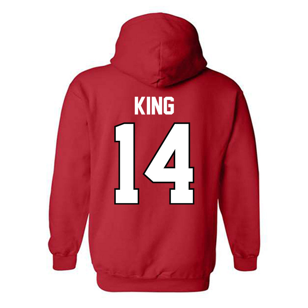 Georgia - NCAA Baseball : Trey King - Classic Shersey Hooded Sweatshirt