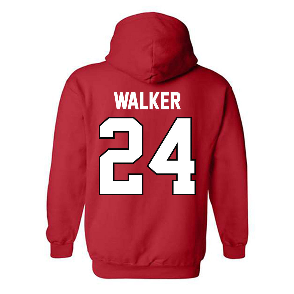 Georgia - NCAA Football : Bo Walker - Classic Shersey Hooded Sweatshirt-1