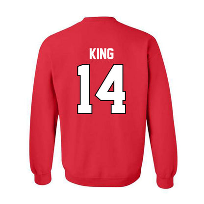 Georgia - NCAA Baseball : Trey King - Classic Shersey Crewneck Sweatshirt