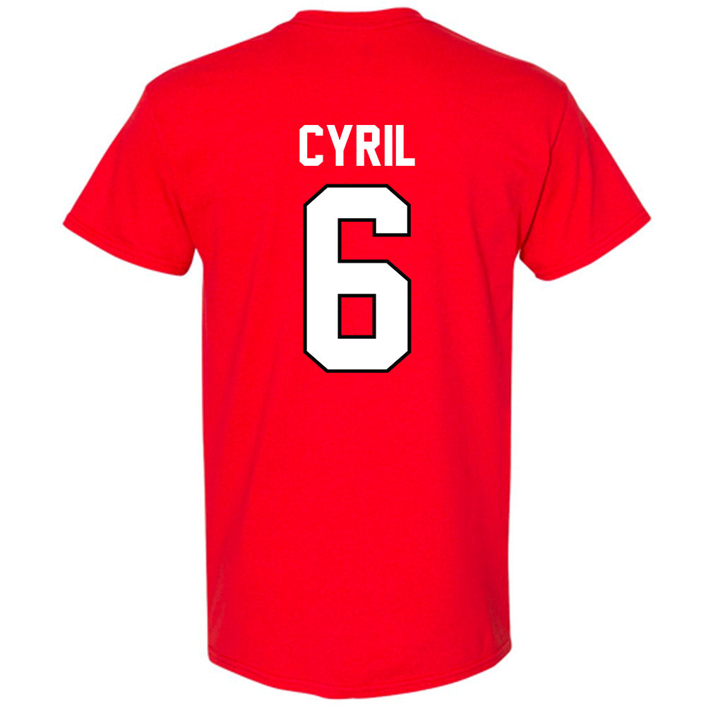 Georgia - NCAA Men's Basketball : Somtochukwu Cyril - Classic Shersey T-Shirt-1