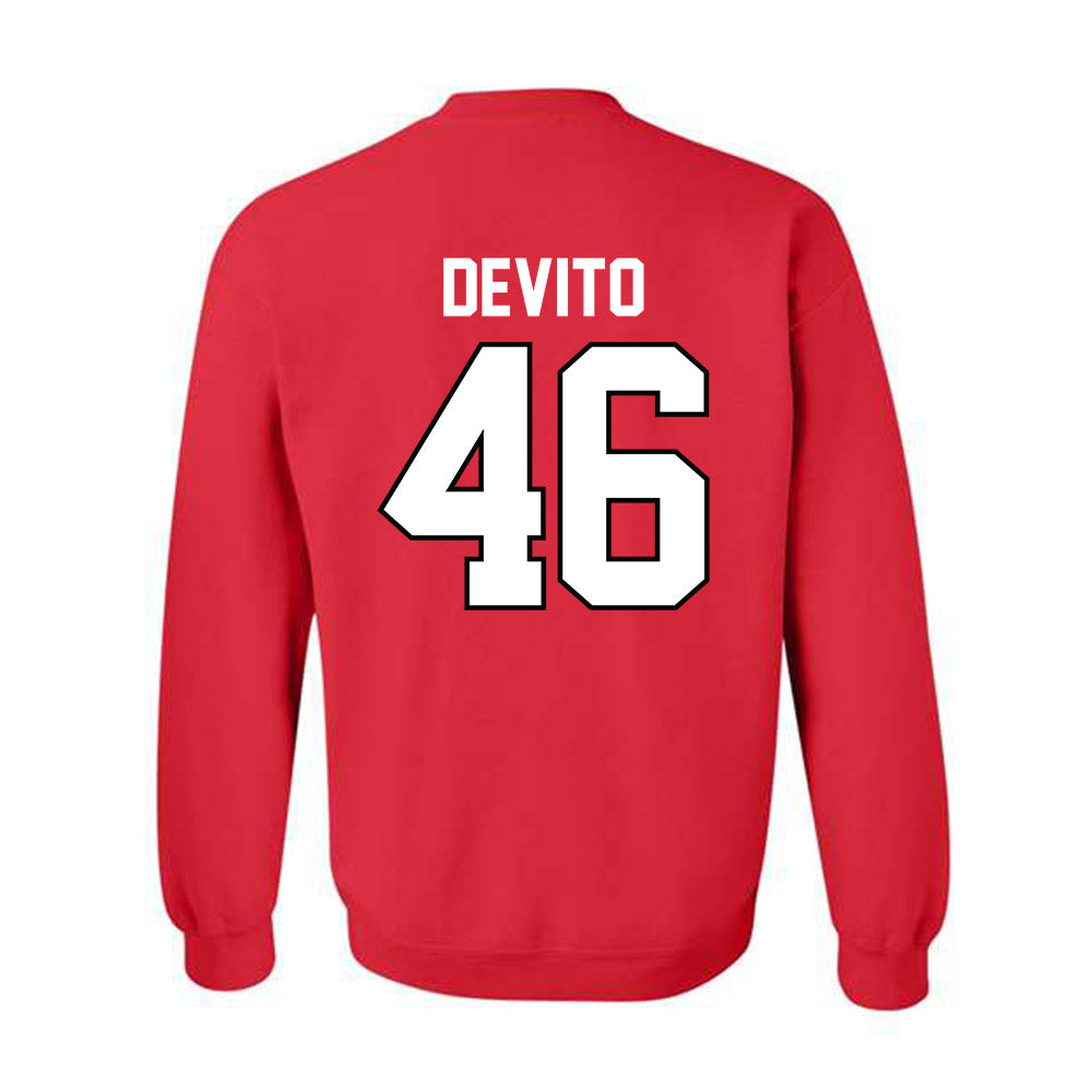 Georgia - NCAA Baseball : Zach DeVito - Classic Shersey Crewneck Sweatshirt