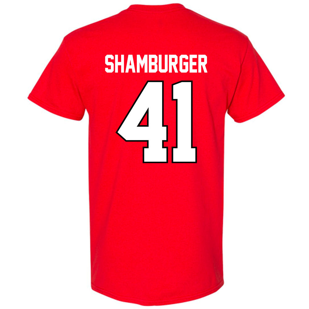 Georgia - NCAA Football : Denton Shamburger - Classic Shersey T-Shirt-1