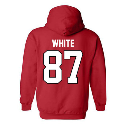 Georgia - NCAA Football : Jordan White - Classic Shersey Hooded Sweatshirt